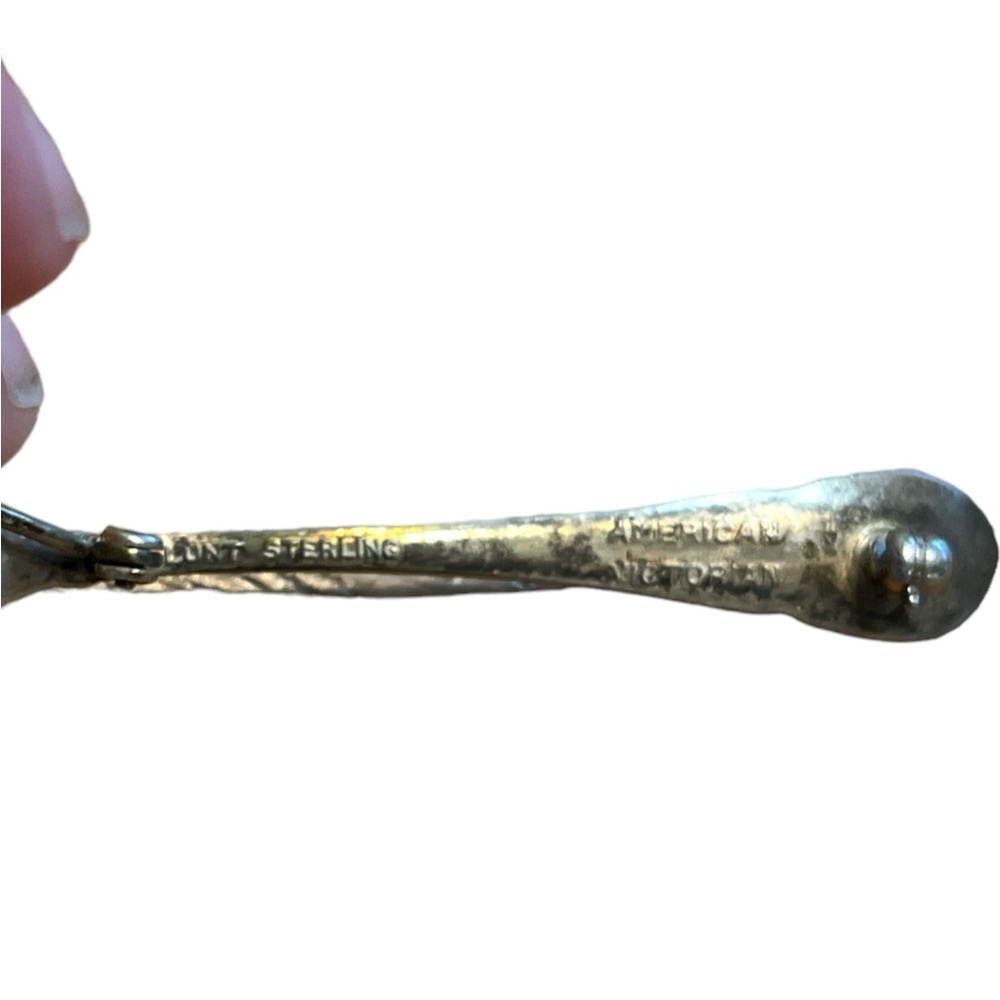 Lunt Sterling American Victorian Brooch - Picture 3 of 3